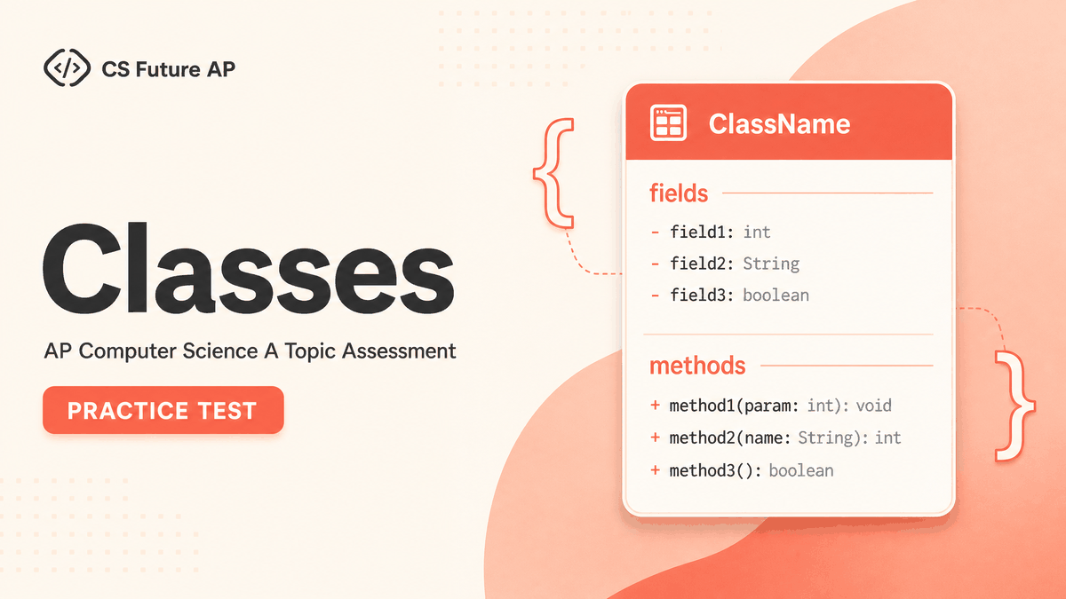 AP CSA Topic Practice: Classes
