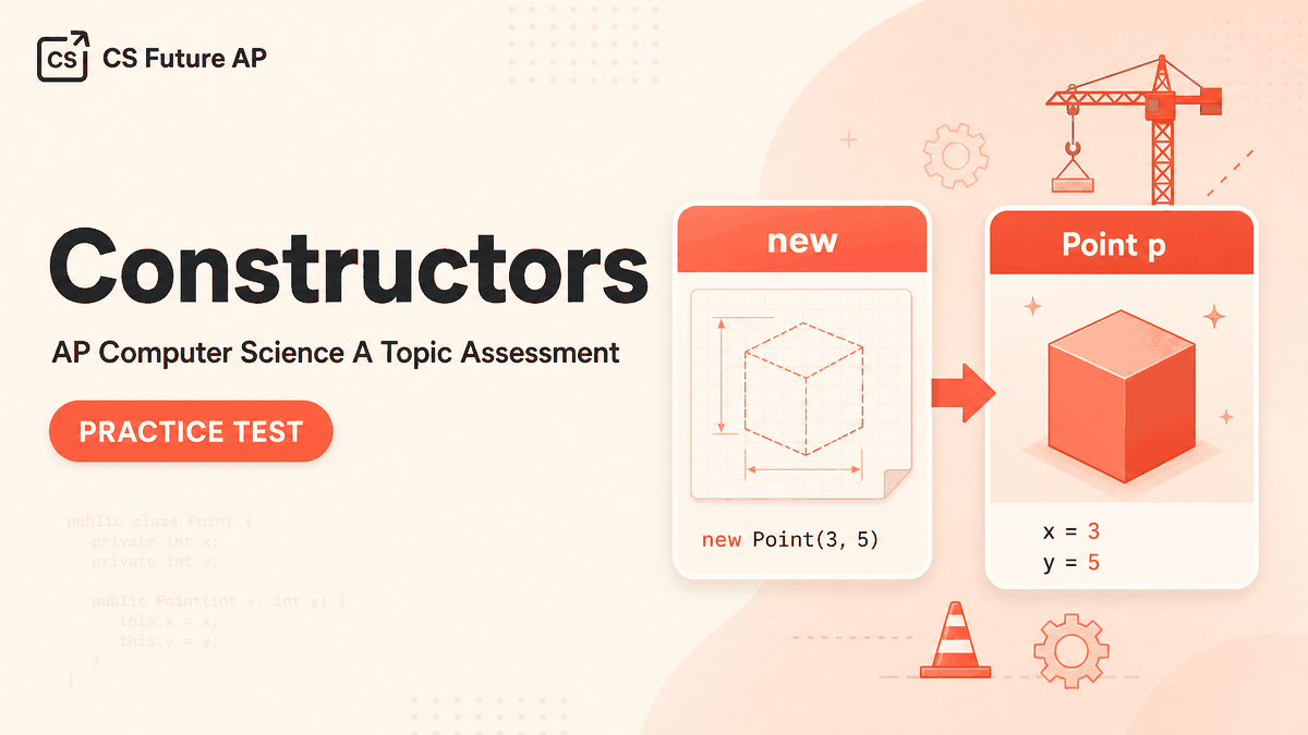 AP CSA Topic Practice: Constructors