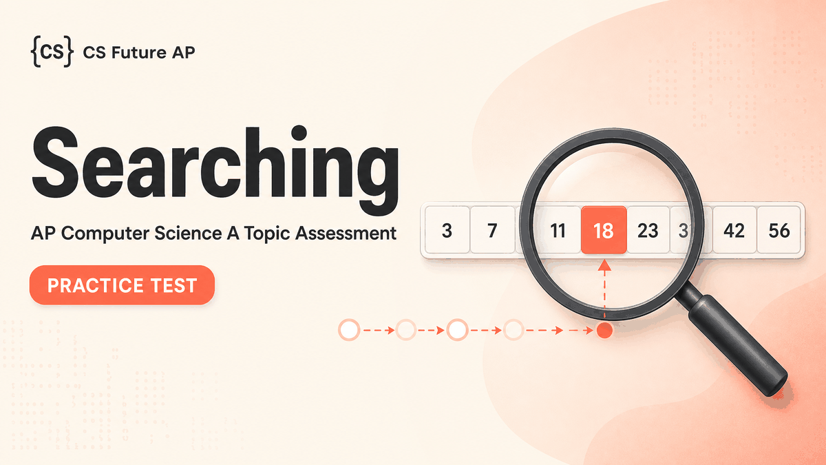 AP CSA Topic Practice: Searching