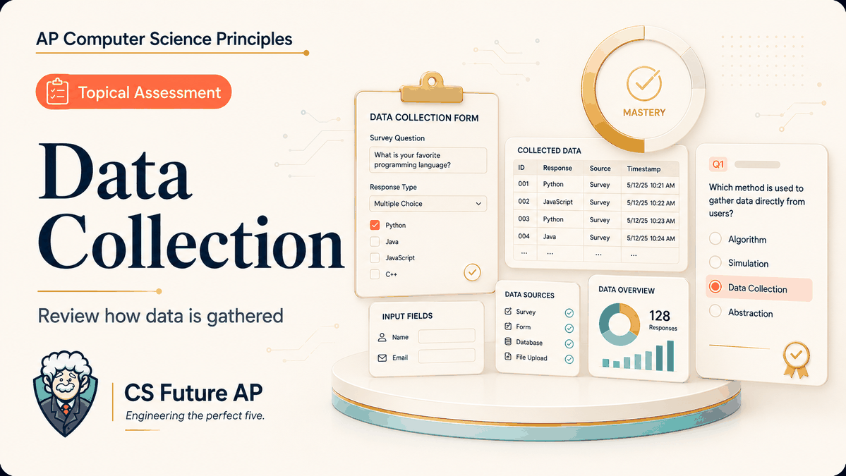 AP CSP Big Idea 2 Topic 4: Data Collection — Set 3