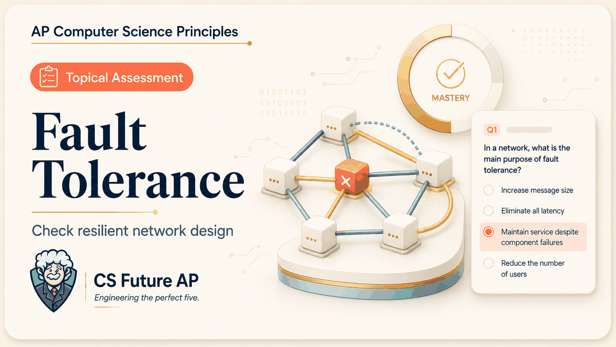 AP CSP Big Idea 4 Topic 7: Network Reliability — Set 2
