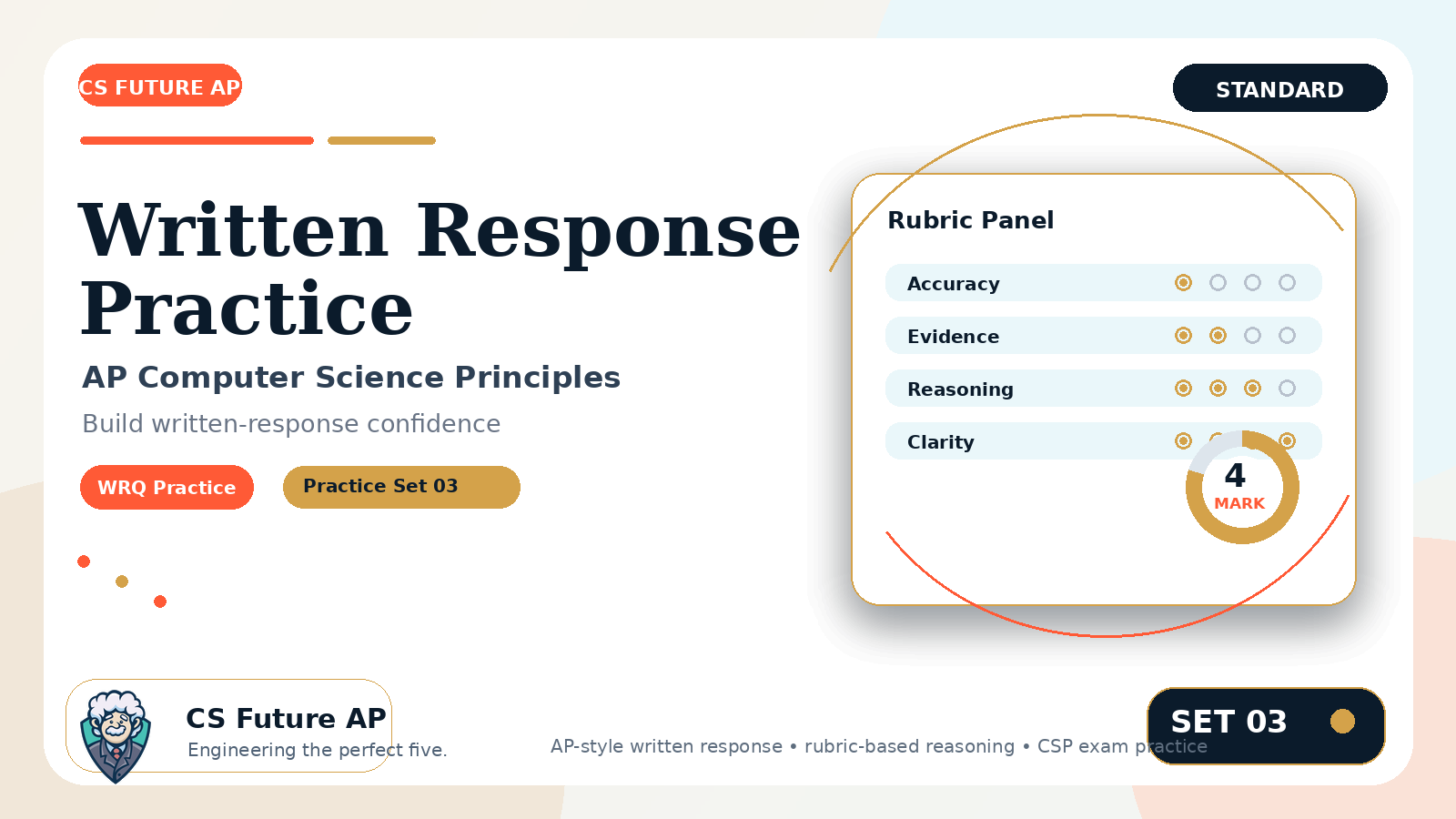 AP CSP Written Response Practice Set 03 — Standard