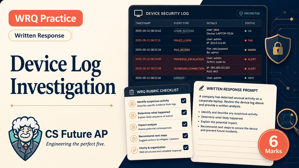 Unit 4 Topic 4.4 — Device Log Investigation