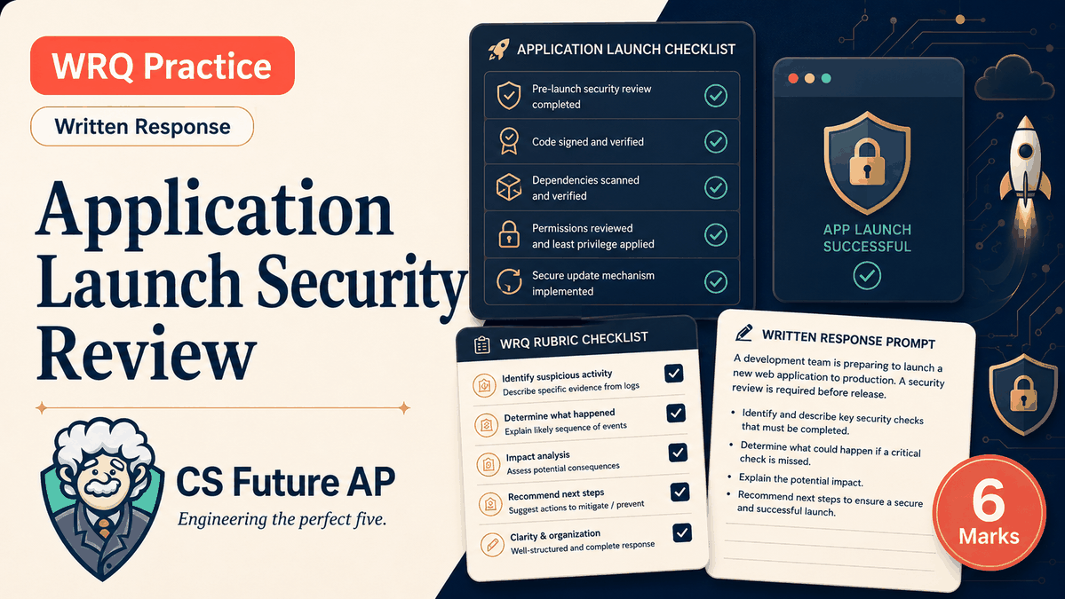 Unit 5 Topic 5.5 — Application Launch Security Review