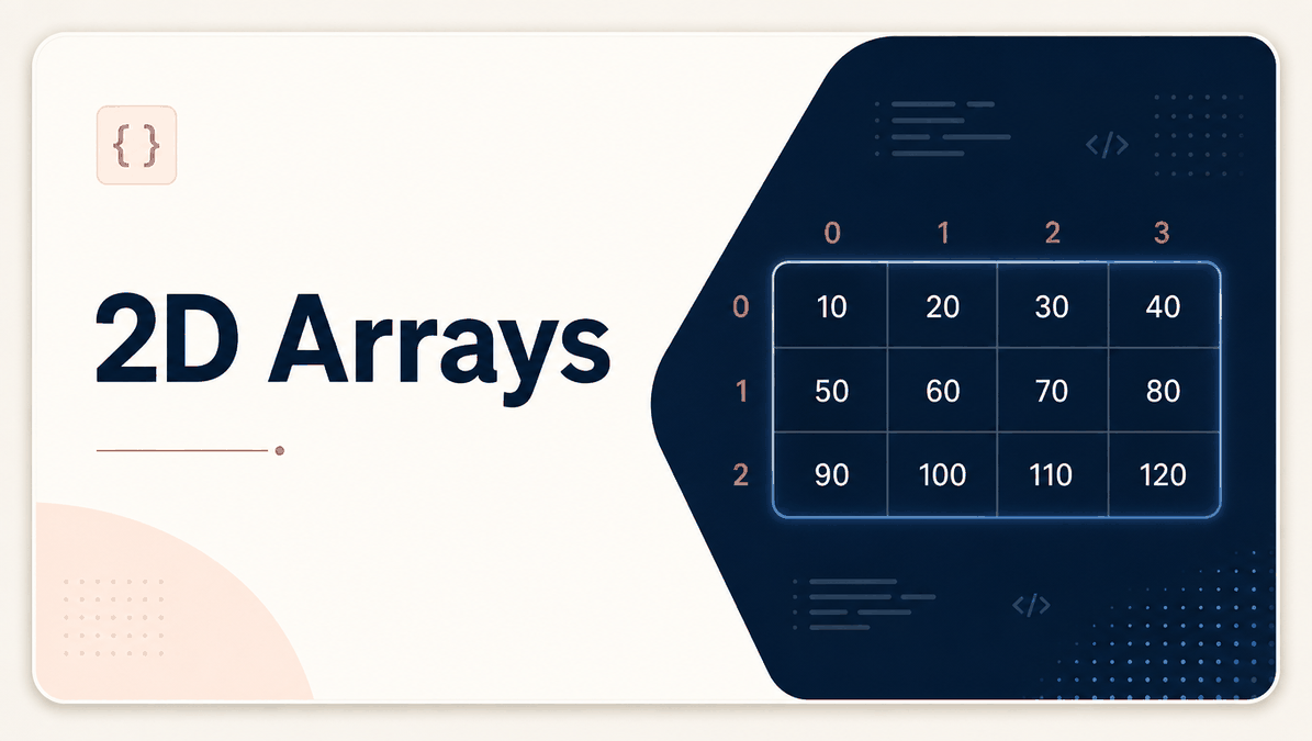 2D Arrays
